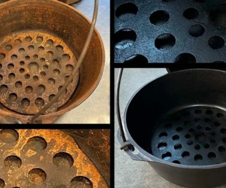 Expert Guide to Restoring Cast Iron Cookware | Cast Iron Restoration