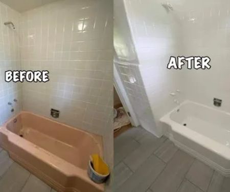 Bathtub and Tile Refinishing PROS