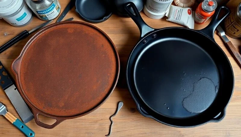 Professional Secrets for Perfect Cast Iron Restoration