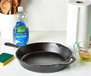 What Not to Do When Restoring and Seasoning a Cast Iron Skillet