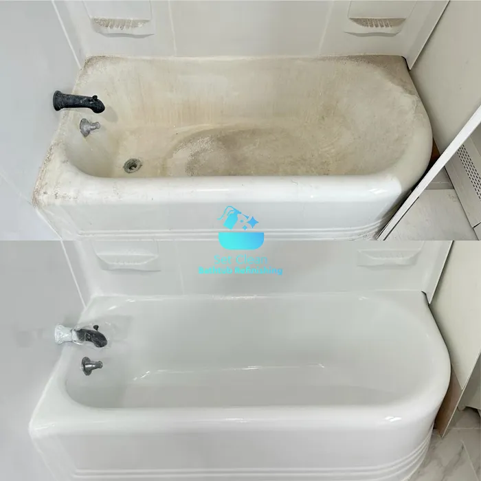 Set Clean Bathtub Refinishing and Paiting Picture 2