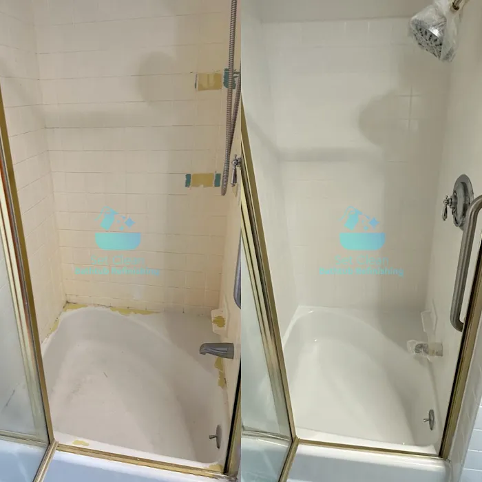 Set Clean Bathtub Refinishing and Paiting Picture 4