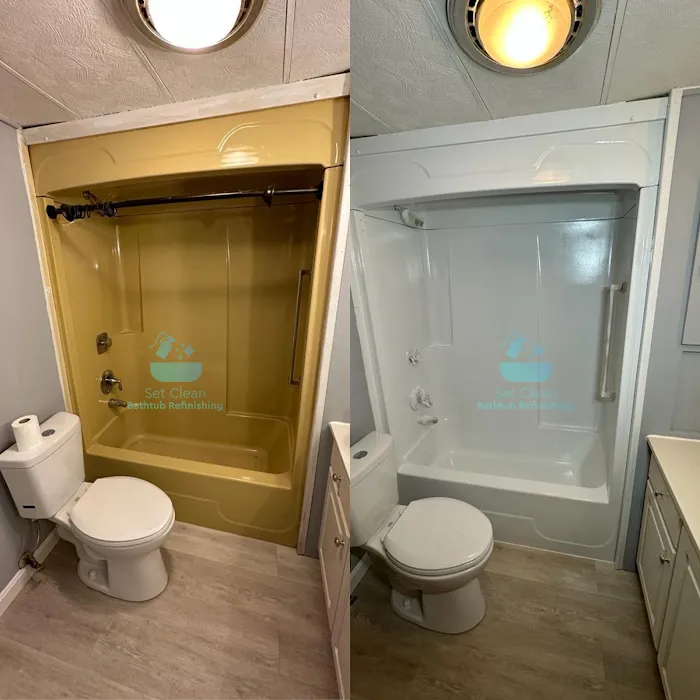 Set Clean Bathtub Refinishing and Paiting Picture 9