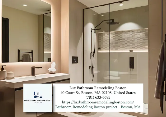 Lux Bathroom Remodeling Boston Picture 4