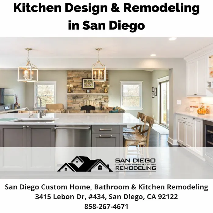 San Diego Custom Home, Bathroom & Kitchen Remodeling Picture 9