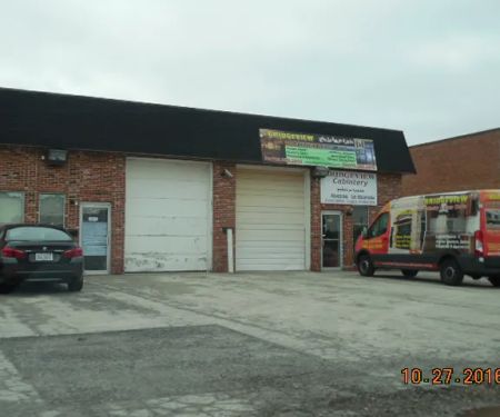 Bridgeview Cabinets and glass