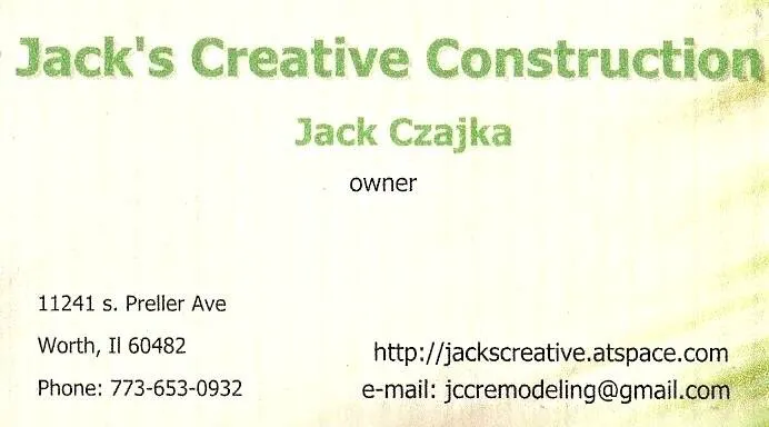 Jacks Creative Construction Picture 1
