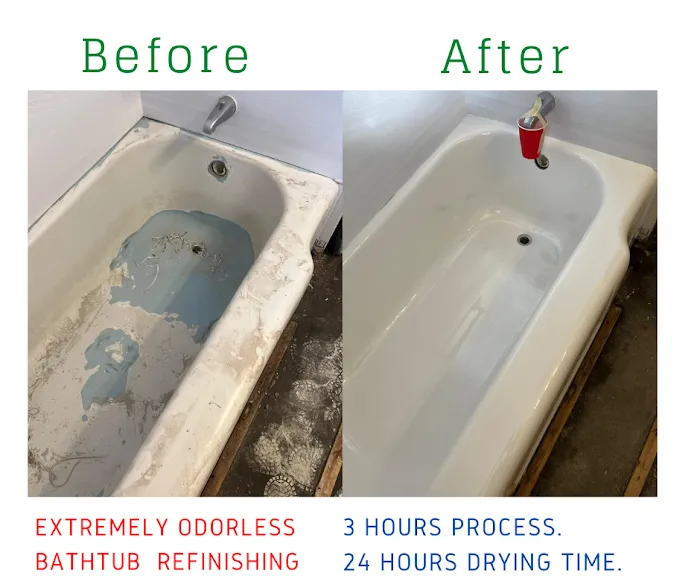 White Tub Refinishing Picture 9