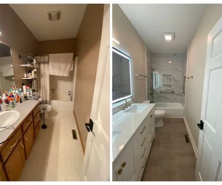 Fast Bath Makeover