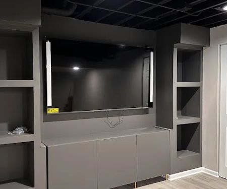 Cozy Basement Remodeling Chicago