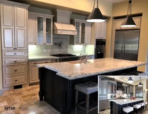 Designer Cabinet Refinishing Picture 2