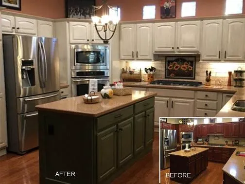 Designer Cabinet Refinishing Picture 1