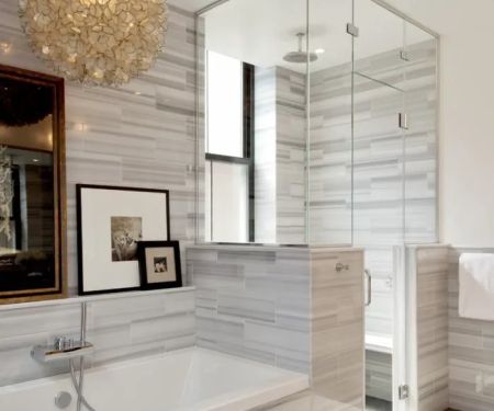 NewLuxe Bath Glass
