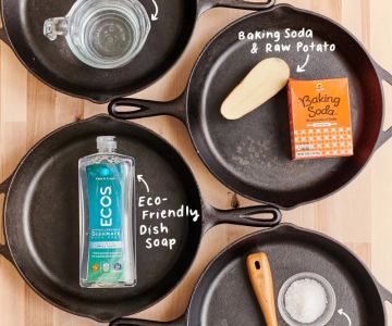 Best Way to Clean and Restore Old Cast Iron Cookware
