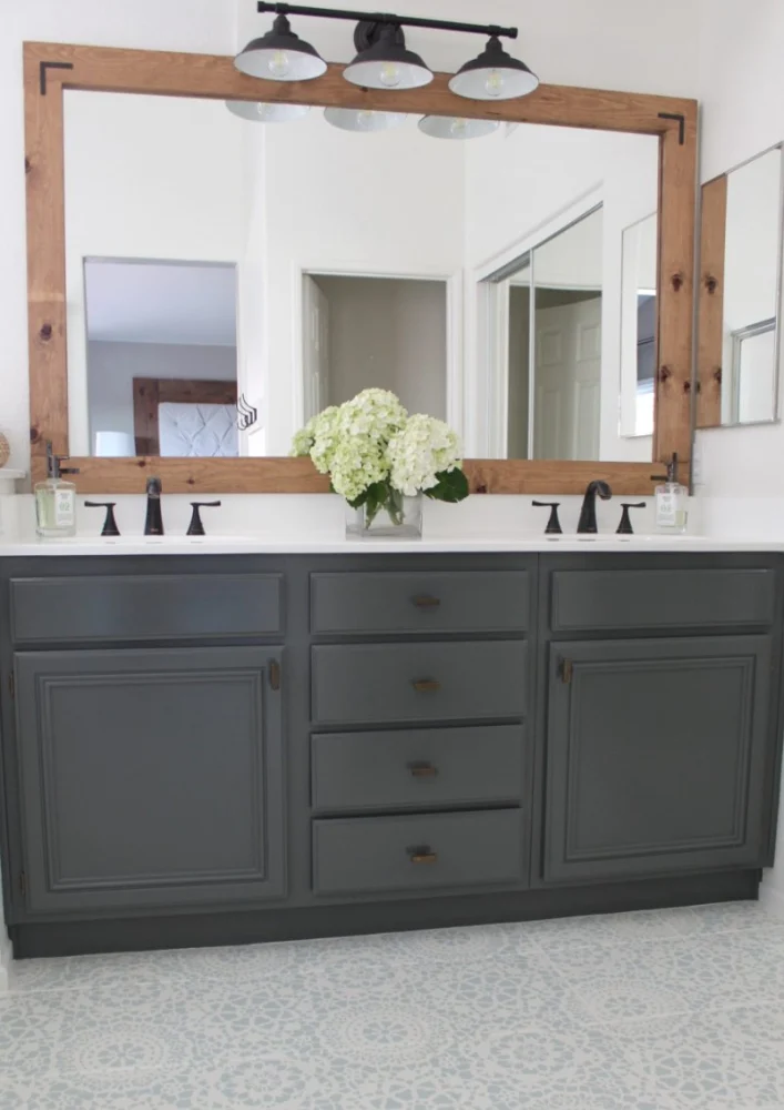 How to Refinish Bathroom Cabinets Without Replacing Them