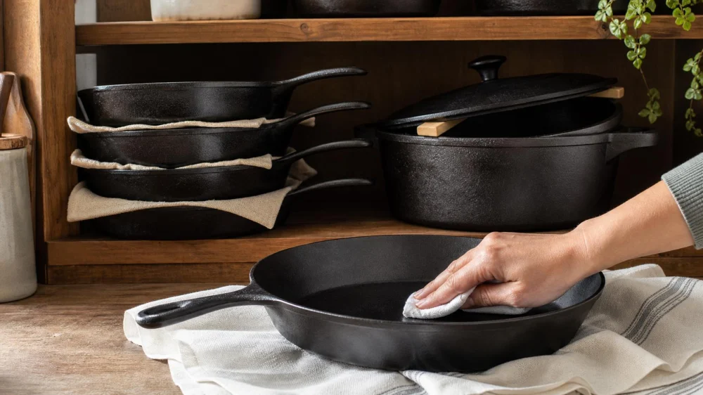 How to Store Cast Iron Cookware and Prevent Rust