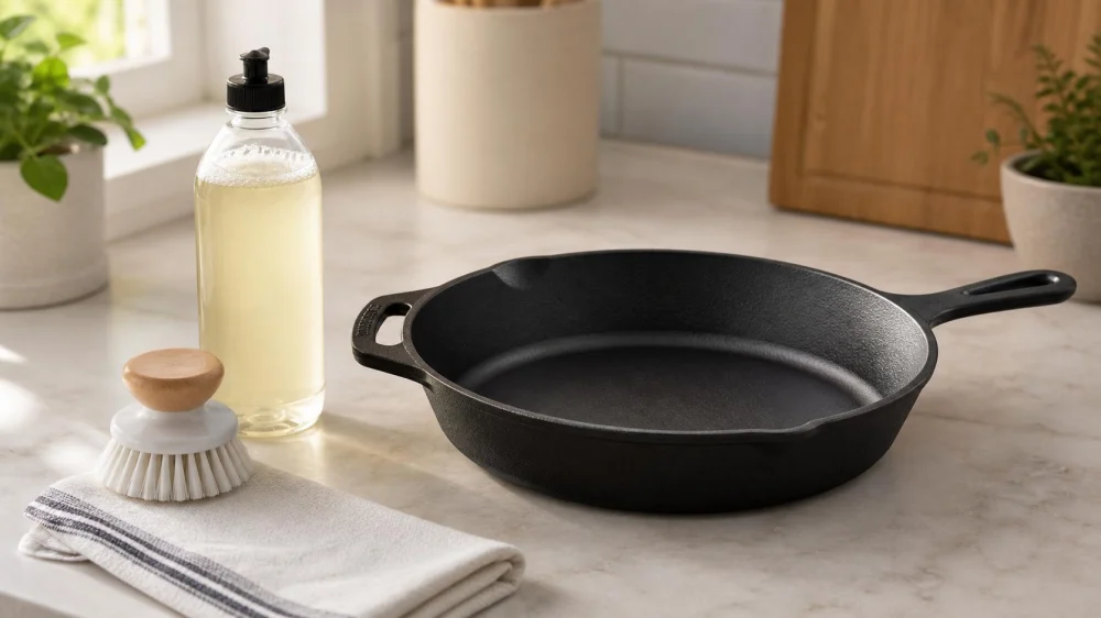 How to Remove Lingering Odors From Cast Iron Cookware