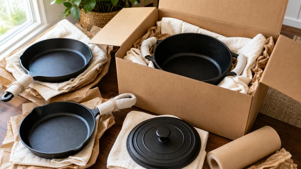 How to Pack Cast Iron Cookware for Moving or Travel