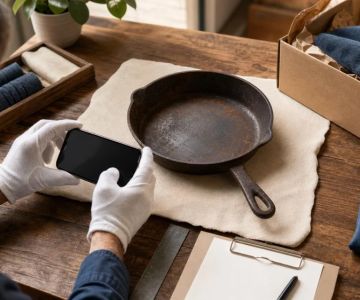 How to Prepare Cast Iron Cookware for Professional Restoration