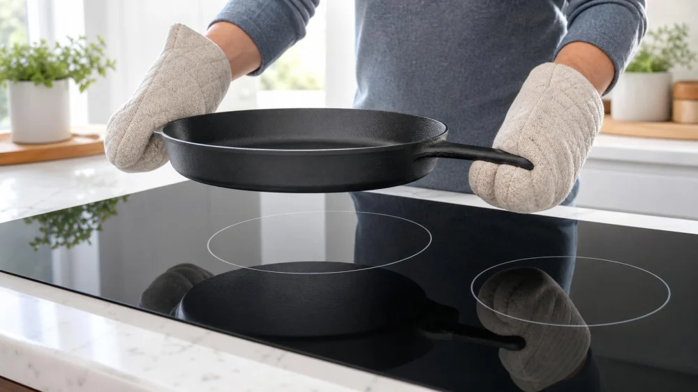 Cast Iron on Glass and Induction Cooktops: A Safe Guide