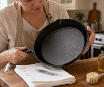 Black Residue on Cast Iron: What to Check Before Cooking