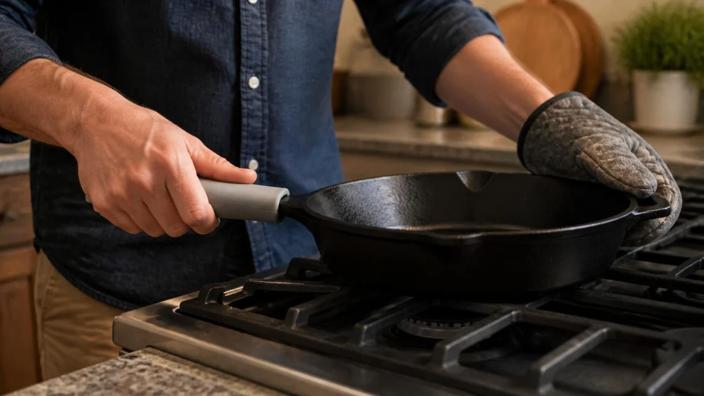 Cast Iron Handle Cover: Fit, Heat, and Safe Removal