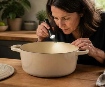 Chipped Enameled Cast Iron: Stop and Inspect the Cooking Surface