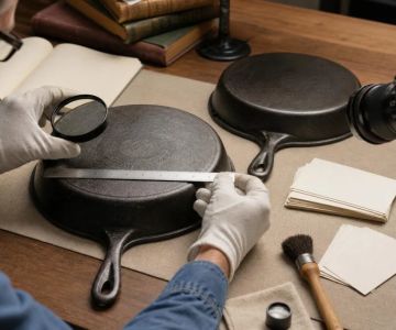 Cast Iron Maker Marks: Photograph Before You Research