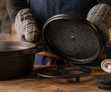 Cast Iron Lid Condensation: Dry the Rim and Underside