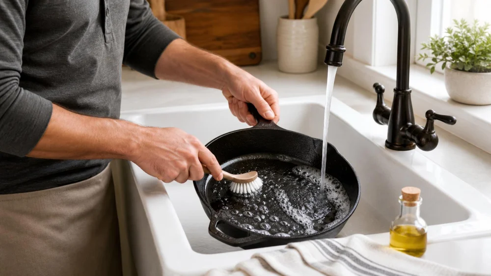 Rancid Smell on Cast Iron: Remove the Bad Oil Safely