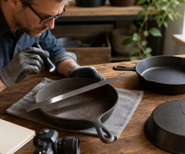 Used Cast Iron Skillet: Inspect Before You Restore
