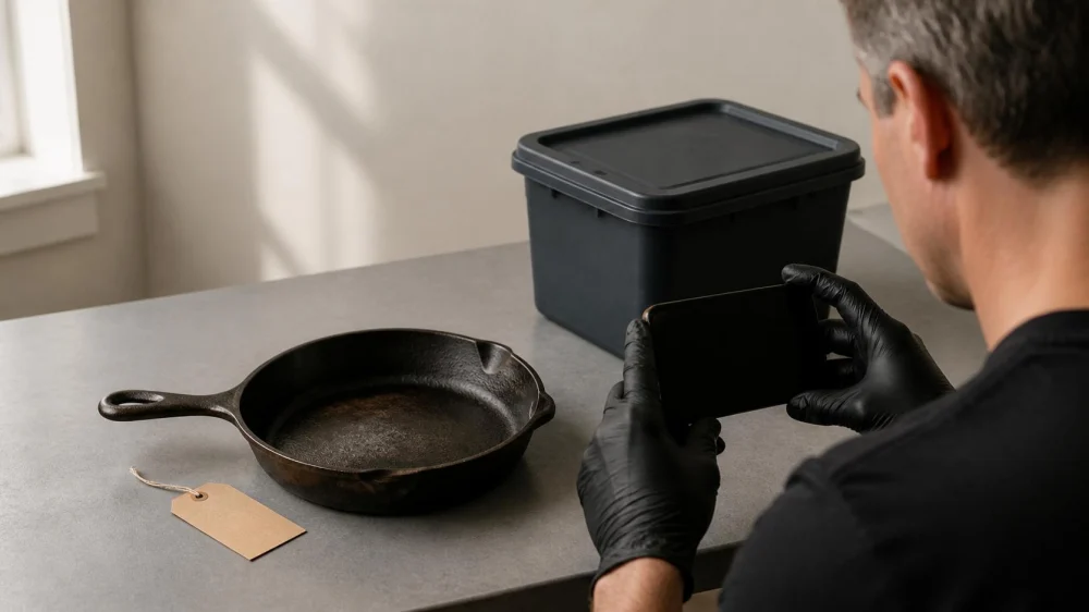 Unknown Residue on Cast Iron: Pause Before You Restore or Cook