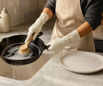 Clean Cast Iron After Raw Meat: Prevent Cross-Contamination Without Fear