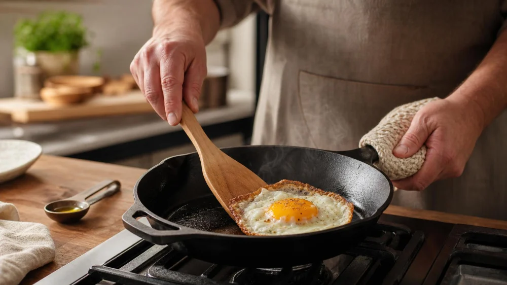 Food Sticks to Cast Iron: Fix Heat, Oil, Timing, and Surface Prep
