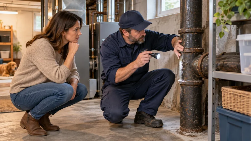 Cast-Iron System Moisture Check: Location, Weather, and Drying