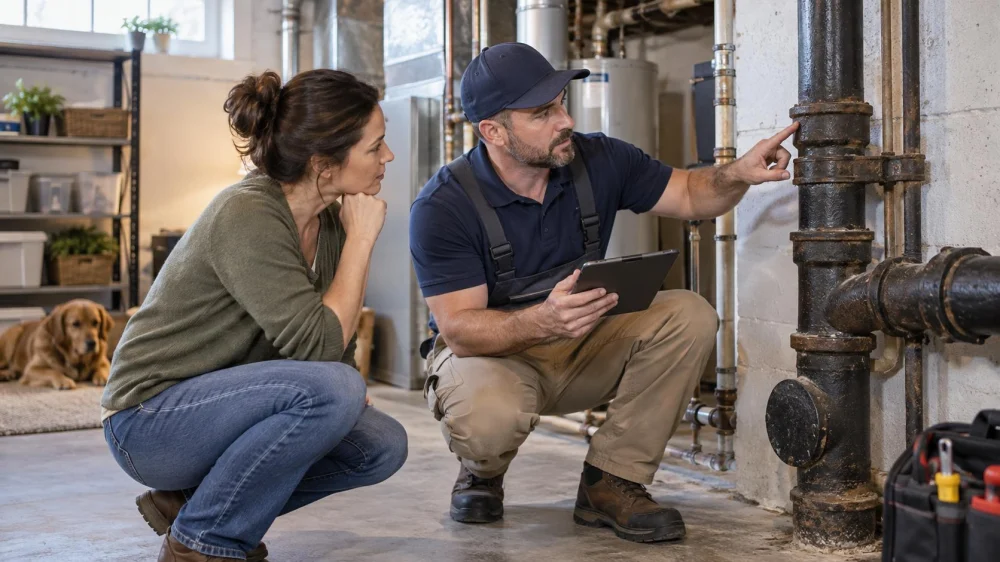 Cast-Iron System Warranty Claim File: Dates, Photos, and Scope