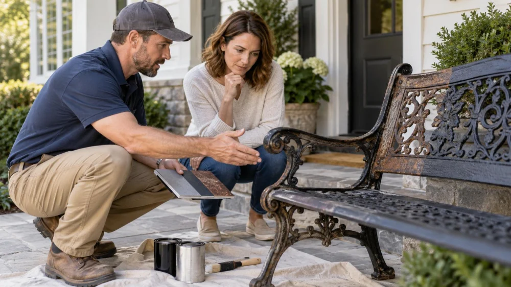 Cast Iron Restoration Quote: Method, Finish, and Test Area