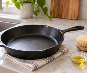 Cast Iron Cooking Odors: Clean, Dry, and Reset