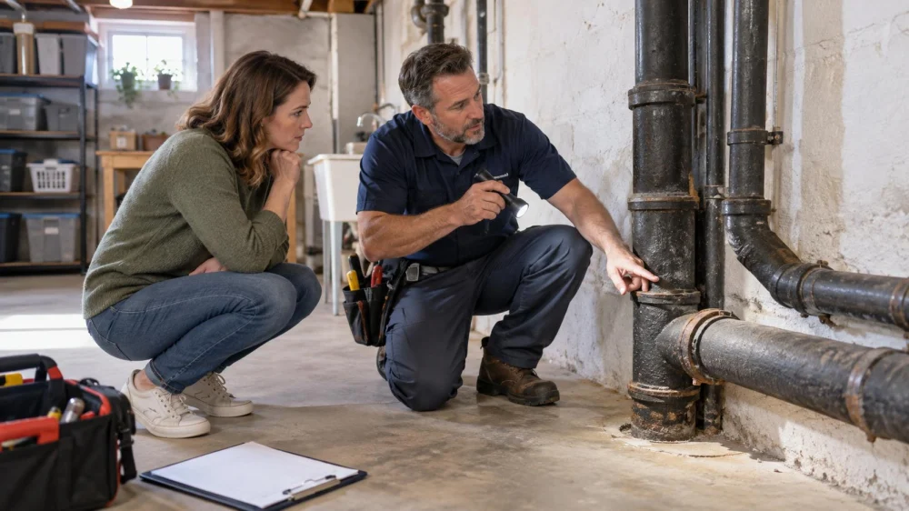 Cast-Iron System Contractor Visit: Prepare Access and Questions