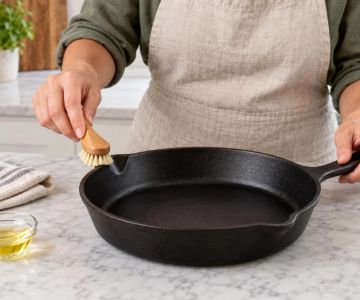 Cast Iron Pour Spouts: Clean, Dry, and Inspect Edges