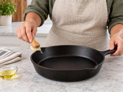 Cast Iron Pour Spouts: Clean, Dry, and Inspect Edges