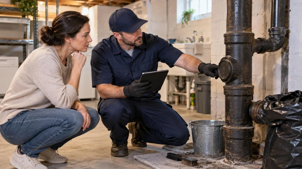 Cast-Iron System Cleanup Review: Debris, Surfaces, and Disposal