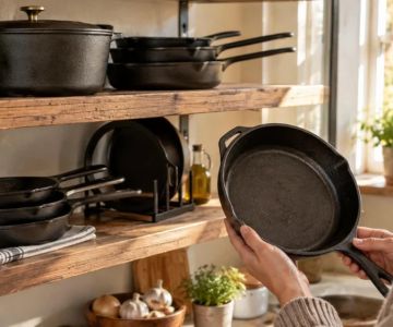 Cast Iron Pan Storage: Drying, Airflow, and Rust Checks